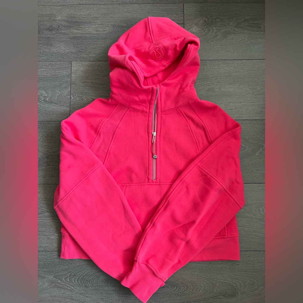 lululemon athletica scuba cropped hoodie